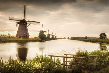 Les moulins à vent aux Pays-Bas sur Voss Fine Art Fotografie