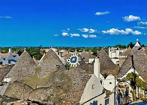 Trulli-Häuser in Italien
