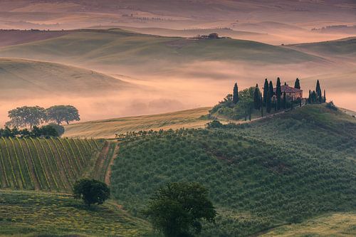 Podere Belvedere, Val d'Orcia, Tuscany, Italy
