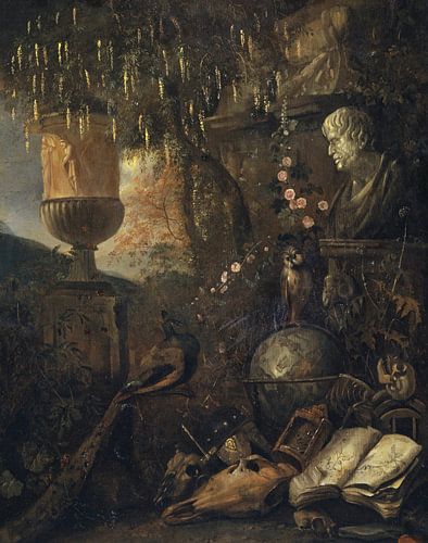 Filosofisch Vanitas Stilleven, Matthias Withoos