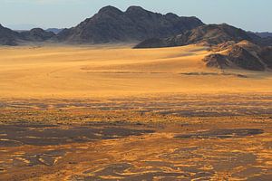 Woestijn landschap Namibië. Zen, rust