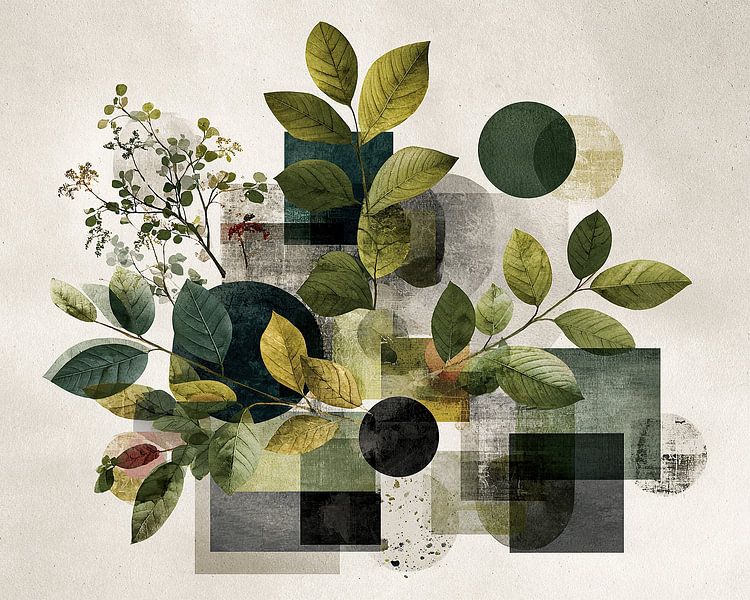 Leaf Shapes by ARTEO Paintings