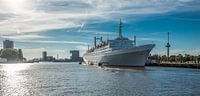 S.S. Rotterdam with skyline