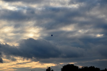 Ballon im Wind
