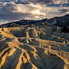 Zonsondergang in Zabriski Point van Frank Lenaerts