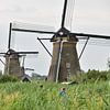 Mühlen von Kinderdijk von Michael de Boer