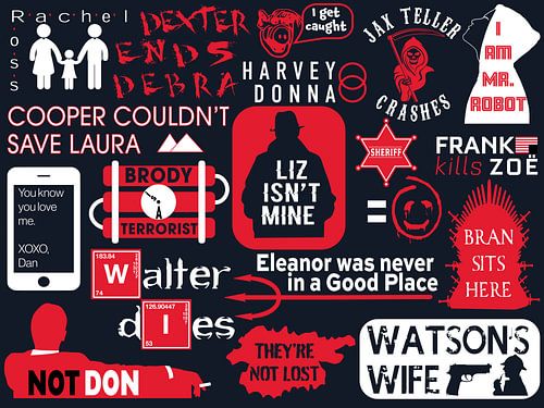 Spoilers of legendary TV series