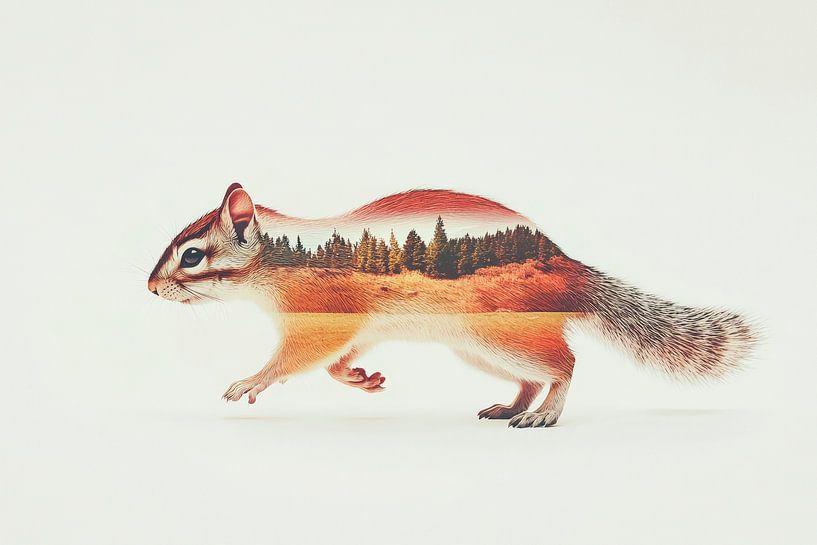 Natuur in dieren van Poster Art Shop