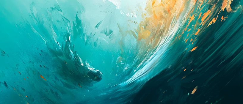 Underwater world: A diving adventure by Poster Art Shop