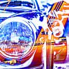 Kleurrijke Porsche Targa kunst van Jan van den Broek 2BHAPPY4EVER