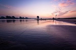 Lever de soleil Lekstrand près de Vianen