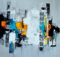 Abstract on grey