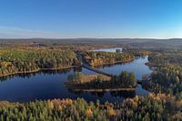 De brug die over Offersjön gaat