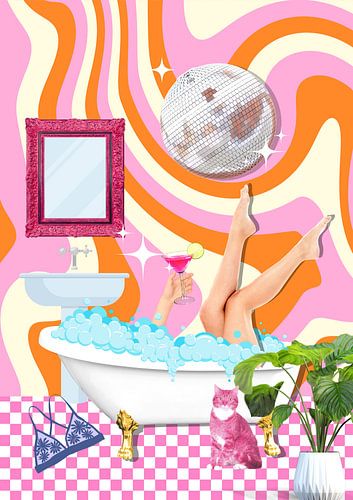 Groovy Badewannenglück