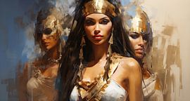 Echo's des Altertums: Triptychon des Nils von Emil Husstege