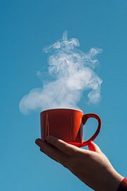 Tasse voller Wolken von Poster Art Shop