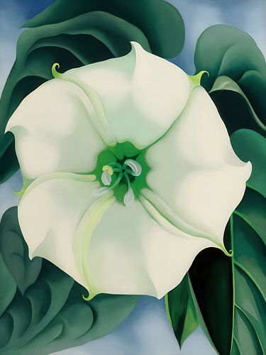 Georgia O'Keeffe - Jimson Weed-White Flower Nr. 1 1932