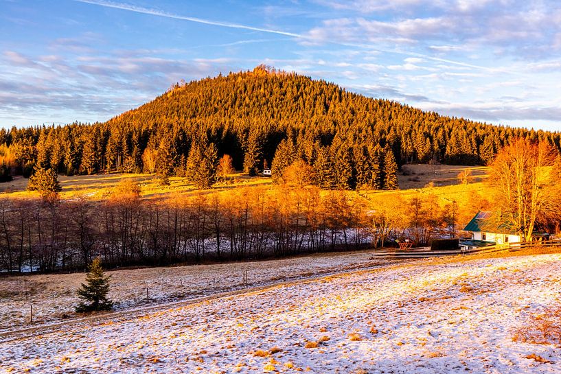 Kleine Sonnenuntergangswanderung zum Ruppberg bei Zella-Mehlis - Thüringen - Deutschland von Oliver Hlavaty