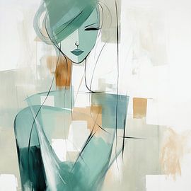 Cubist Beauty by Color Square