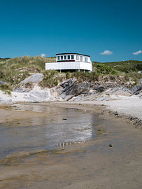 Maison de plage sur la côte norvégienne sur Willemijn Wolthaus
