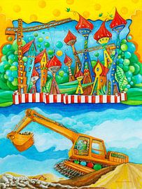 Pelleteuse Ville - Chantier sur Sonja Mengkowski