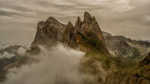Between Clouds and Stone - Dolomites - Seceda