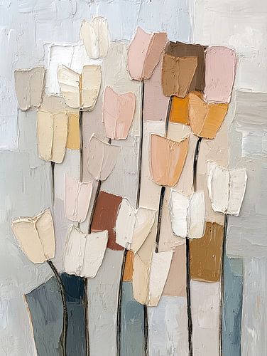 Tulips Cubism Natural