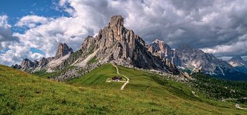 Passo di Giau in the Dolomites by Achim Thomae Photography