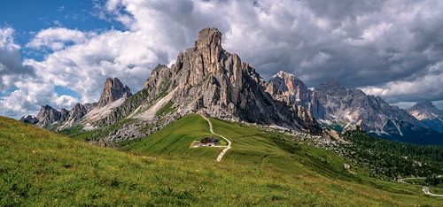 Passo di Giau in the Dolomites by Achim Thomae Photography