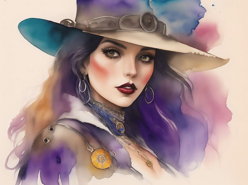 Wild West Cowgirl IV par DeVerviersBelgium