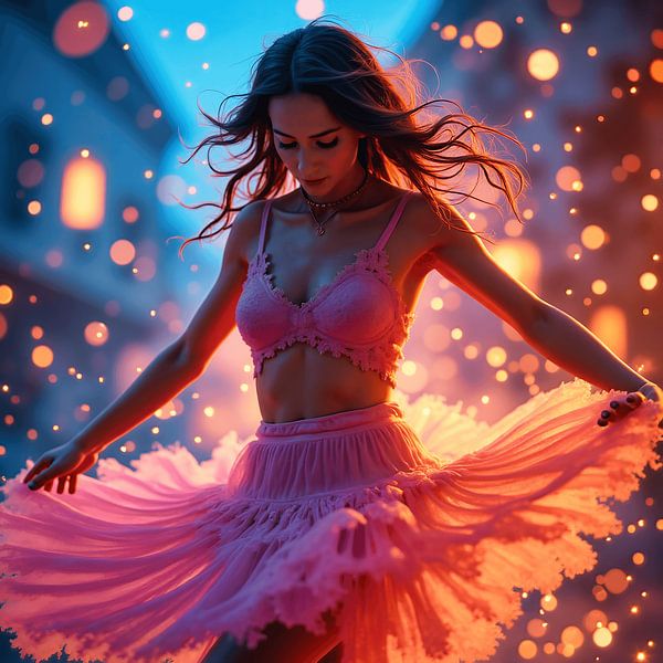 Die tanzende Frau von The Photo Artist