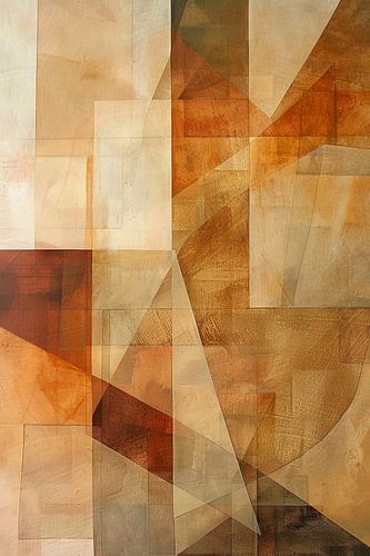 Abstracte lijnkunst
