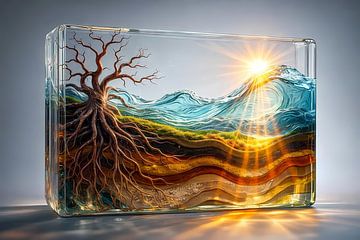 Le monde dans un verre