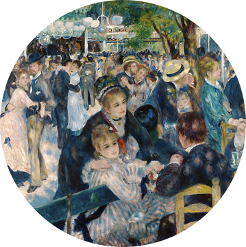Bal du Moulin de la Galette van Pierre-Auguste Renoir