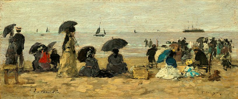 Strand, Eugène Boudin  von Liszt Collection