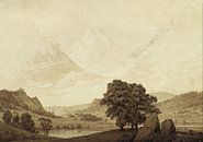Herbst - Abend - Reife, Caspar David Friedrich - um 1803 von Het Archief Miniaturansicht