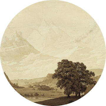Herfst – Avond – Rijpheid, Caspar David Friedrich - ca. 1803