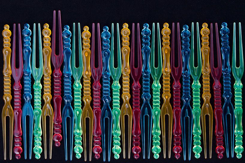 plastic vorkjes sur Arnoud Kunst