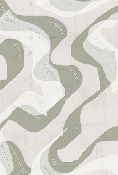 Fließende Erdmuster von THE MIUUS STUDIO