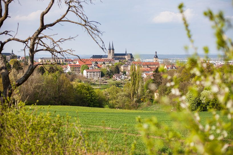 Michelsberg in Bamberg mit Kloster St. Michael von Jan Schuler