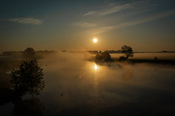 Gouden zonsopkomst