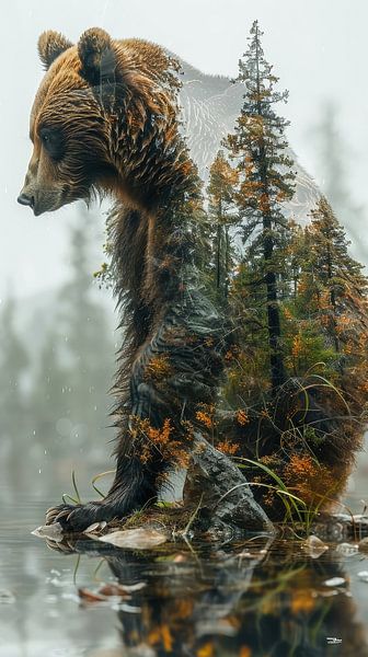 exposition multiple entre l'animal et la nature par Gelissen Artworks