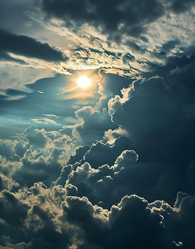 Above the clouds