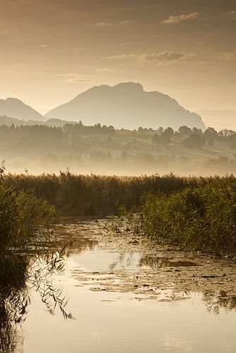 Lever du soleil sur le Dobratsch