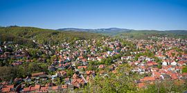 Blick auf Wernigerode und den Brocken von t.ART