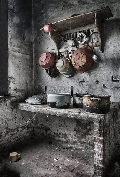 Cuisine Urbex par Ingrid Van Damme fotografie