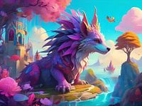 Un monde fantastique avec des créatures uniques