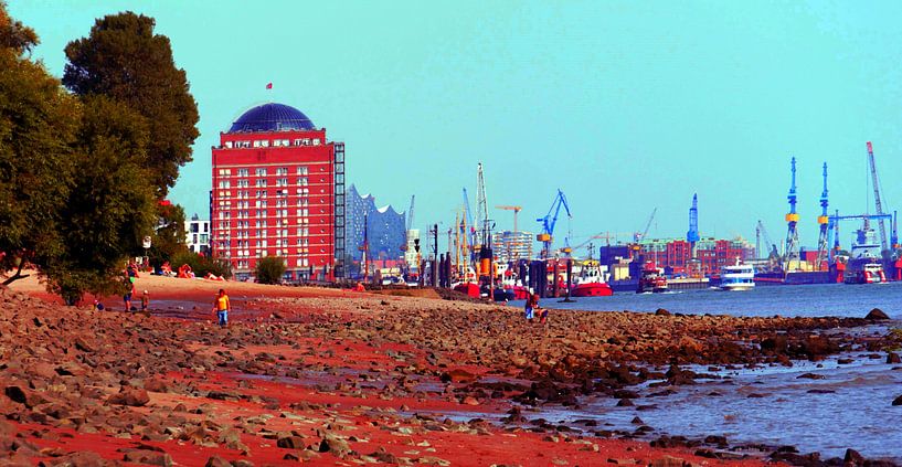 Reis naar de Elbe-3 van Peter Norden