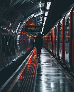Londense metro van fernlichtsicht