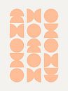 Peach Fuzz Mid-Century modern pattern by Imaginative thumbnail
